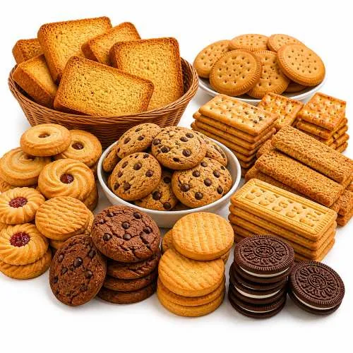 Rusk, Cookies & Biscuit